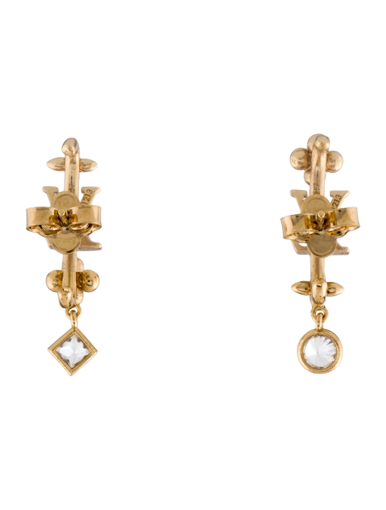 Louis Vuitton Crystal In the Sky Earrings